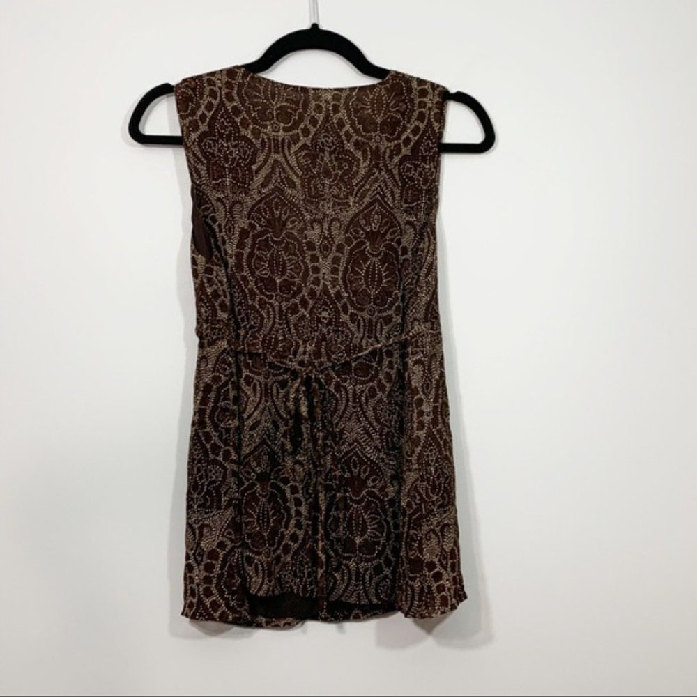 Michael Michael Kors | Silk Sleeveless Blouse - Picture 2 of 6